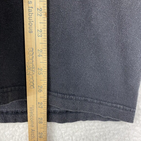 Vintage Mars Musicians Planet Shirt Mens Size L Black Music Store‎ Tee 90s Faded - Picture 14 of 15